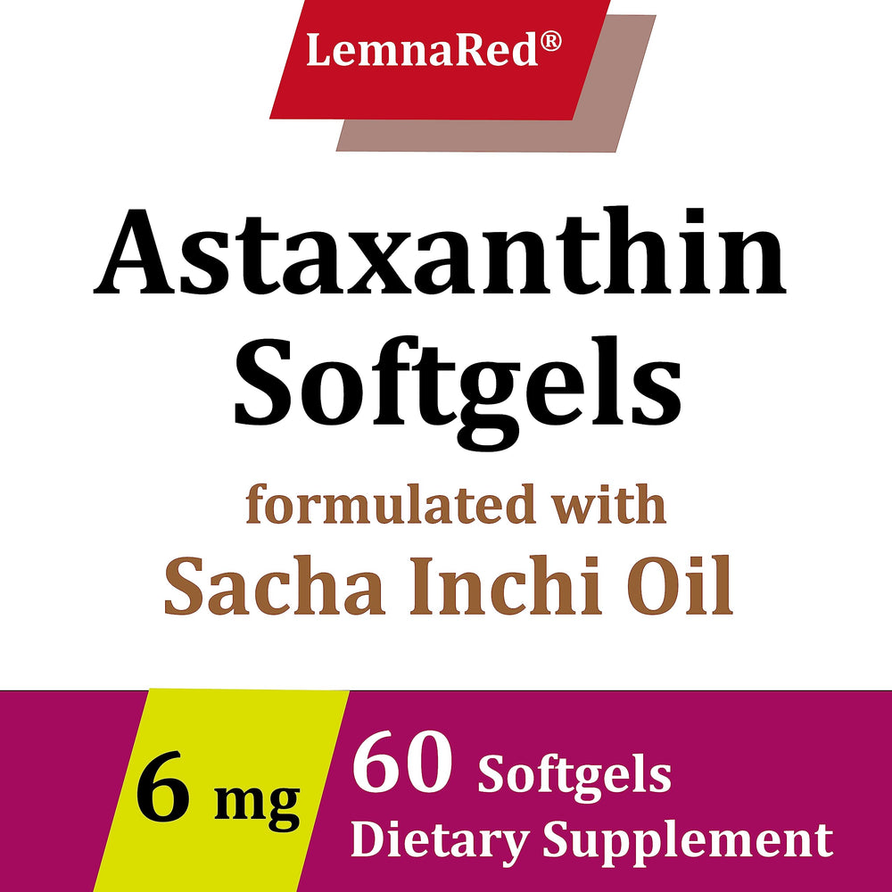 Close-up of individual astaxanthin softgel capsules