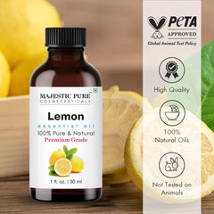 Lemon essential oil suitable for diffuser and aromatherapy