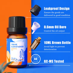 Lemongrass essential oil 10ml bottle