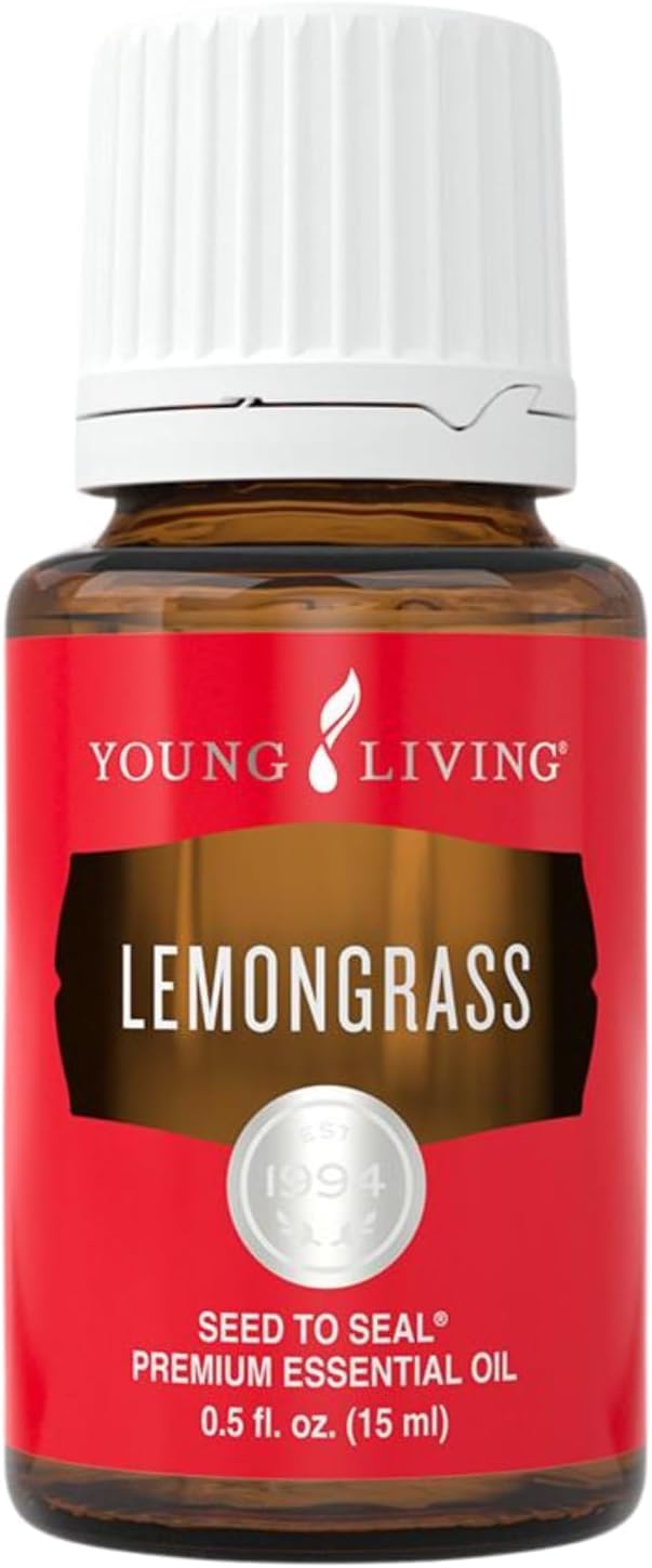 Young Living Lemongrass Essential Oil bottle 15 mL
