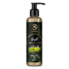 Lemongrass massage oil bottle 200ml