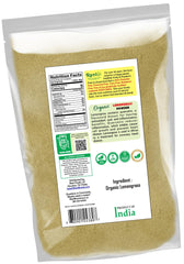 Brewing herbal tea with lemongrass powder