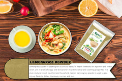 Lemongrass powder added to a curry dish