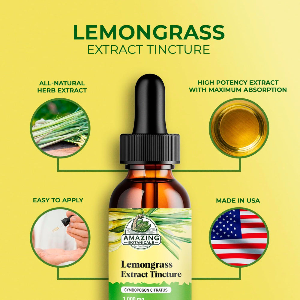 Packaging for Lemongrass tincture product