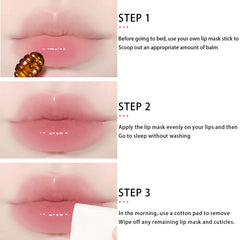 LemonSac lip color enhancement close-up showing plump lips