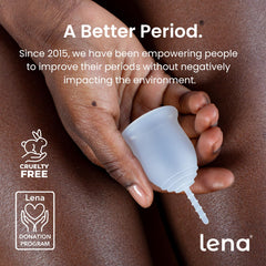 Lena Cup Original Small Gray designed for years of reuse
