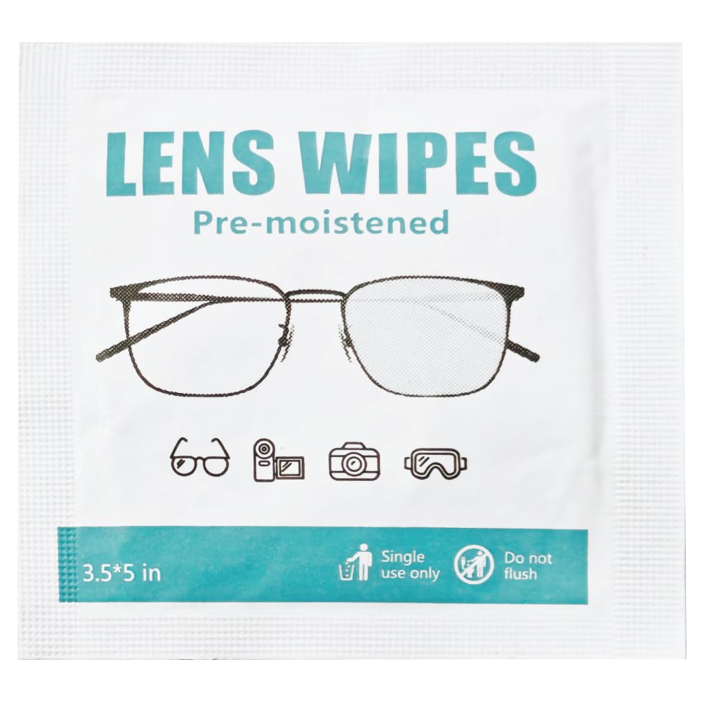 Wipe size label indicating 3.5 x 5 inches