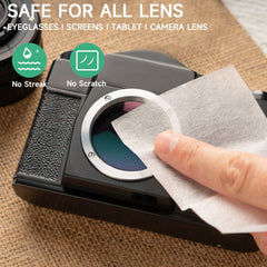 LENSMATE wipes cleaning eyeglasses and screens