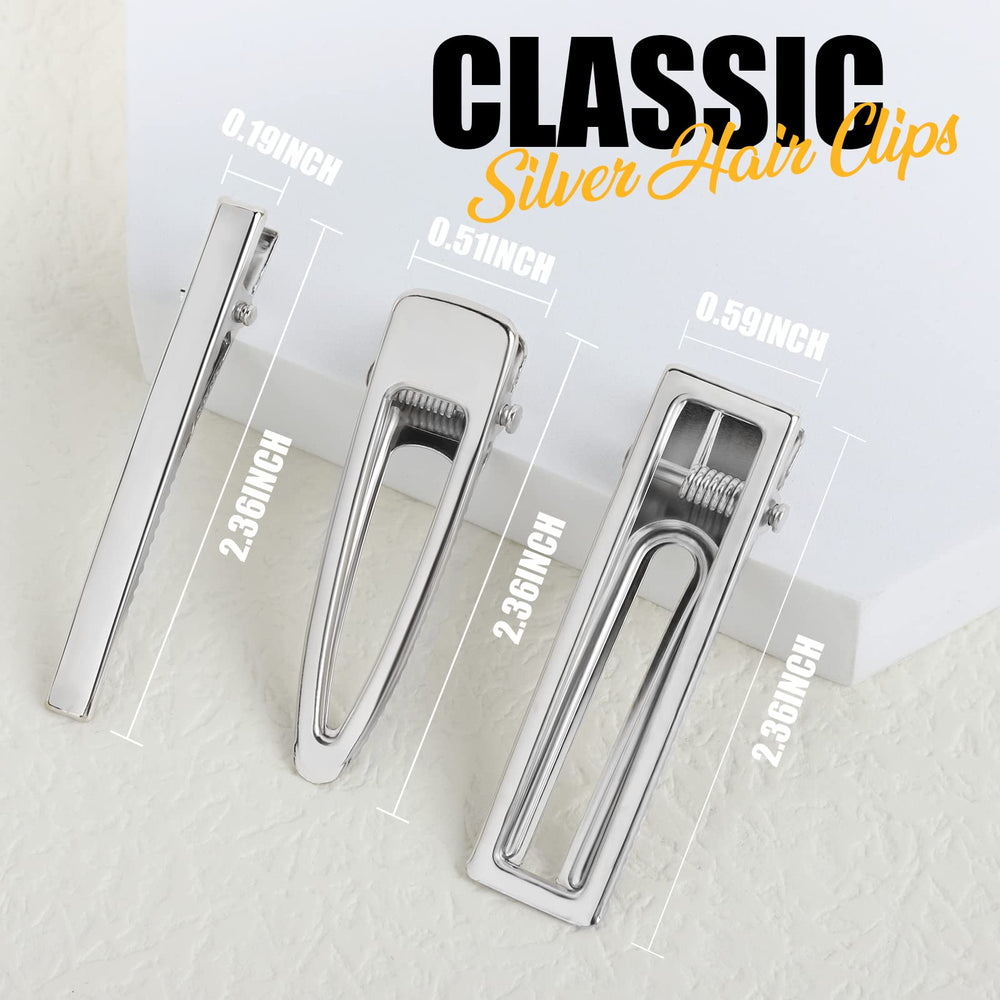 LEOBRO clips hold hair securely on thin and thick hair types