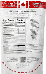 Close-up of Leonflax ingredients blend