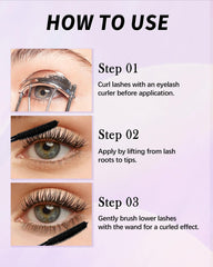 Lestpola natural-look short-lashes mascara enhances delicate lashes softly.