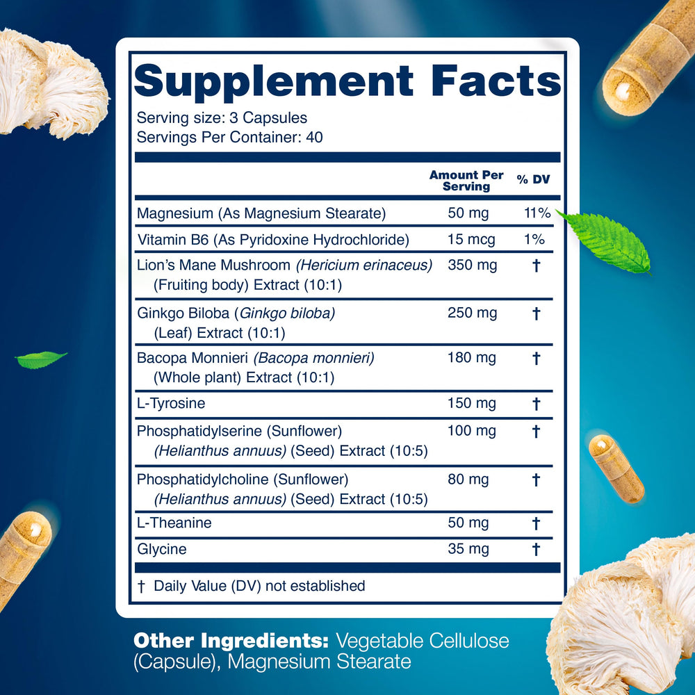 Capsules spilling from bottle showcasing plant-based capsules