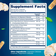 Capsules spilling from bottle showcasing plant-based capsules