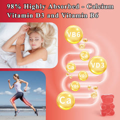 Supplement facts panel for LETSCOL Magnesium Glycinate Gummies