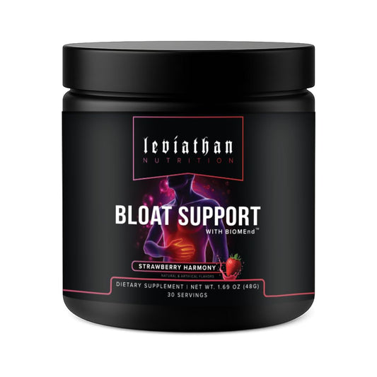 Leviathan Bloat Support BIOMend bottle - front view