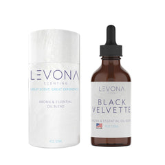 Levona Scents Black Velvette diffuser oils bottle – front view