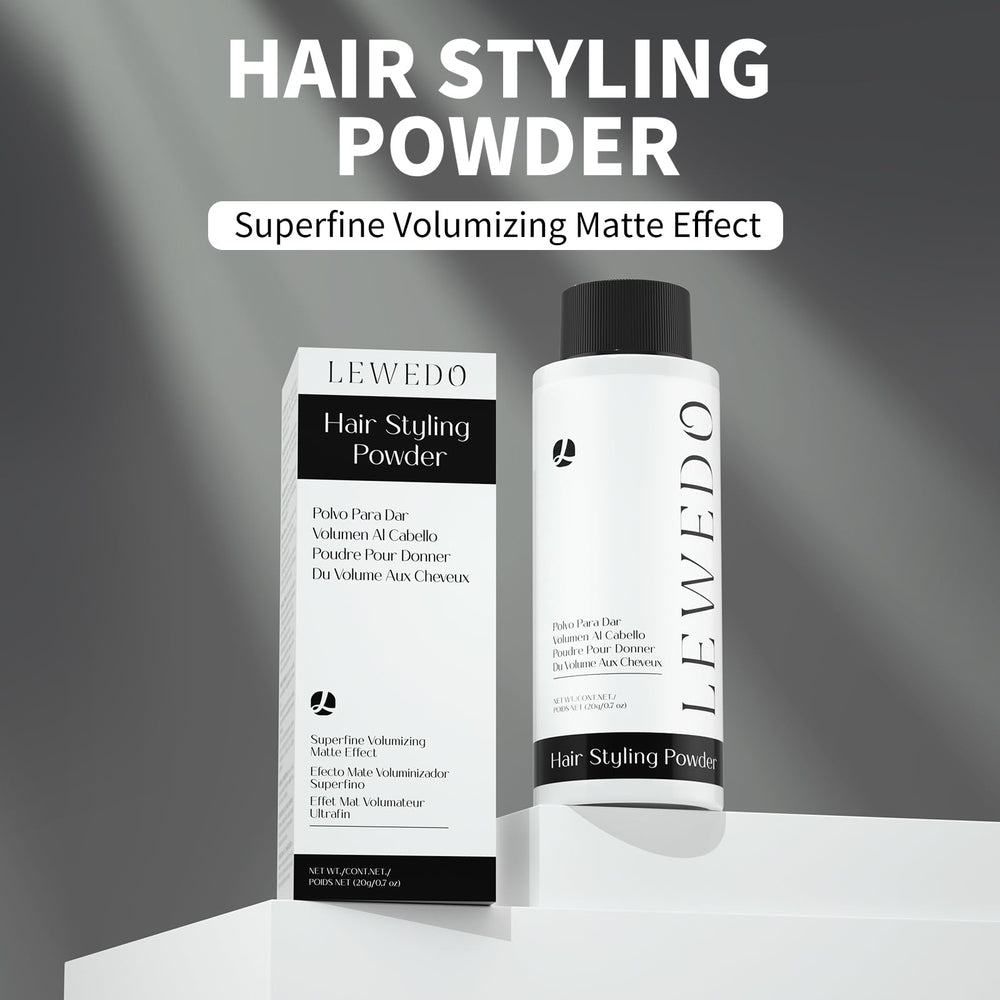 lewado volumizing powder adjustable nozzle shown for precise application.