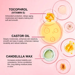 Lezero Cream Blush Stick blush application on cheeks with versatile color.