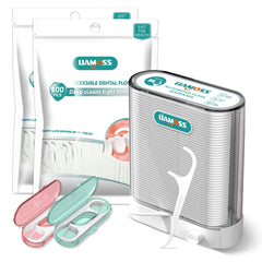 LIAMOSS automatic dental floss dispenser front view