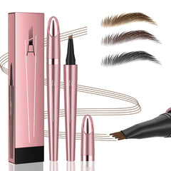 Liayozl Magic Eyebrow Pencil 4-Fork Tip closeup for natural, long-lasting brows.