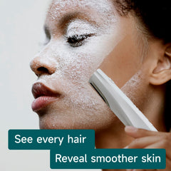 Liberex Hair Identifier Spray leaves skin silky after use.