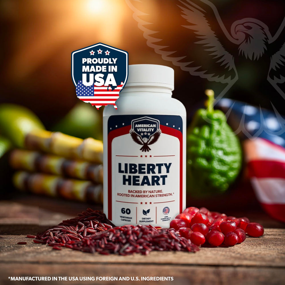 Liberty Heart plant-based formula ingredients