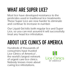 Lice Clinics of America pear-blossom scent image emphasizes mild fragrance during treatment.