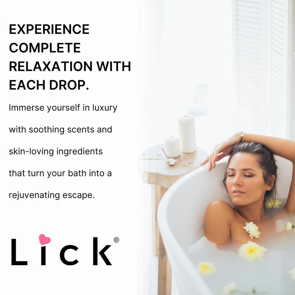 LICK Pineapple bath oil ready-to-use—daily hydration ritual