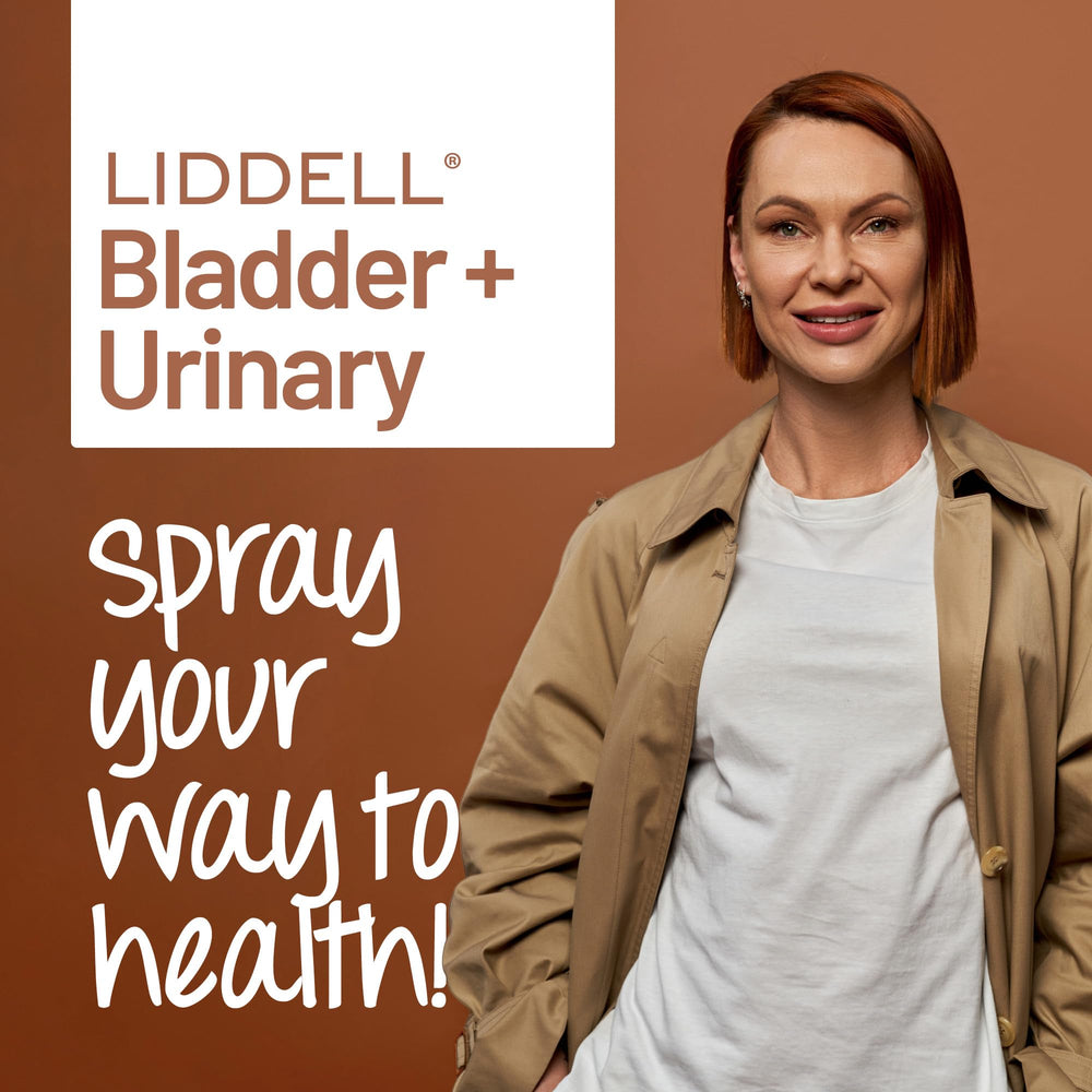 Liddell spray bottle on white background