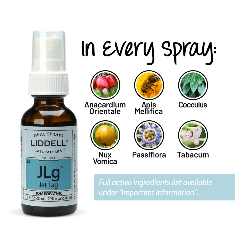 Made in USA stamp on Liddell Jet Lag Remedy