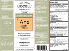 Liddell Letting Go product packaging