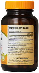 Close-up of Lidtke 5-HTP capsules