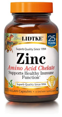 LIDTKE Zinc 100 VegCap bottle