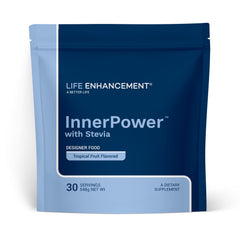 Life Enhancement InnerPower with Stevia bottle and ingredients