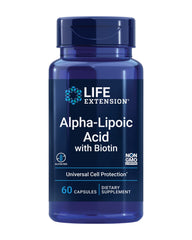 Product bottle of Life Extension Alpha-Lipoic Acid with Biotin