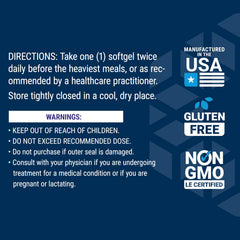 Close-up of natural ingredients and softgels