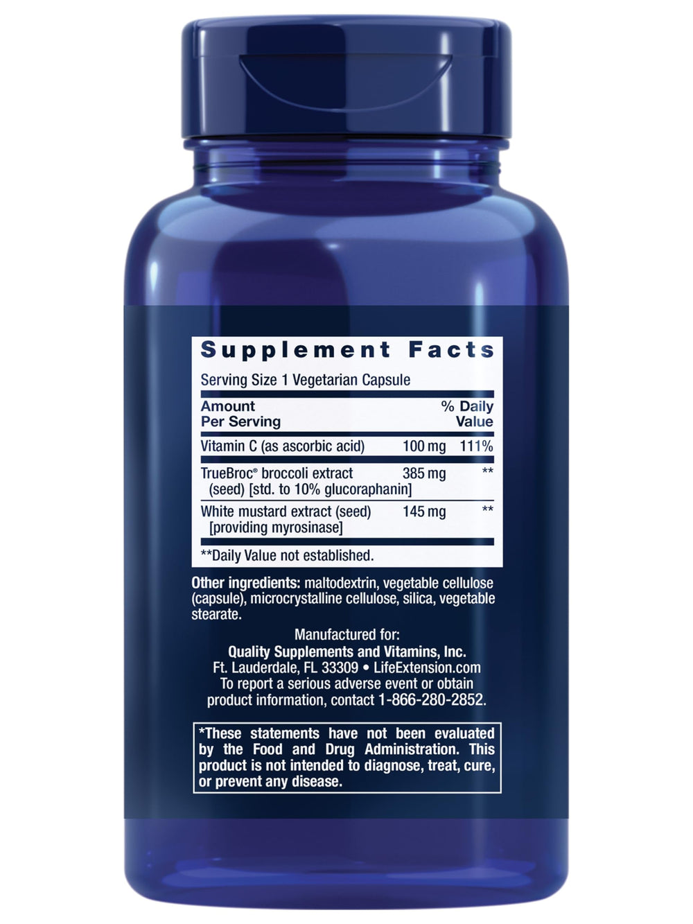 Close-up of broccoli seed extract and myrosinase illustration