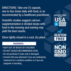 Non-GMO, gluten-free product branding on bottle