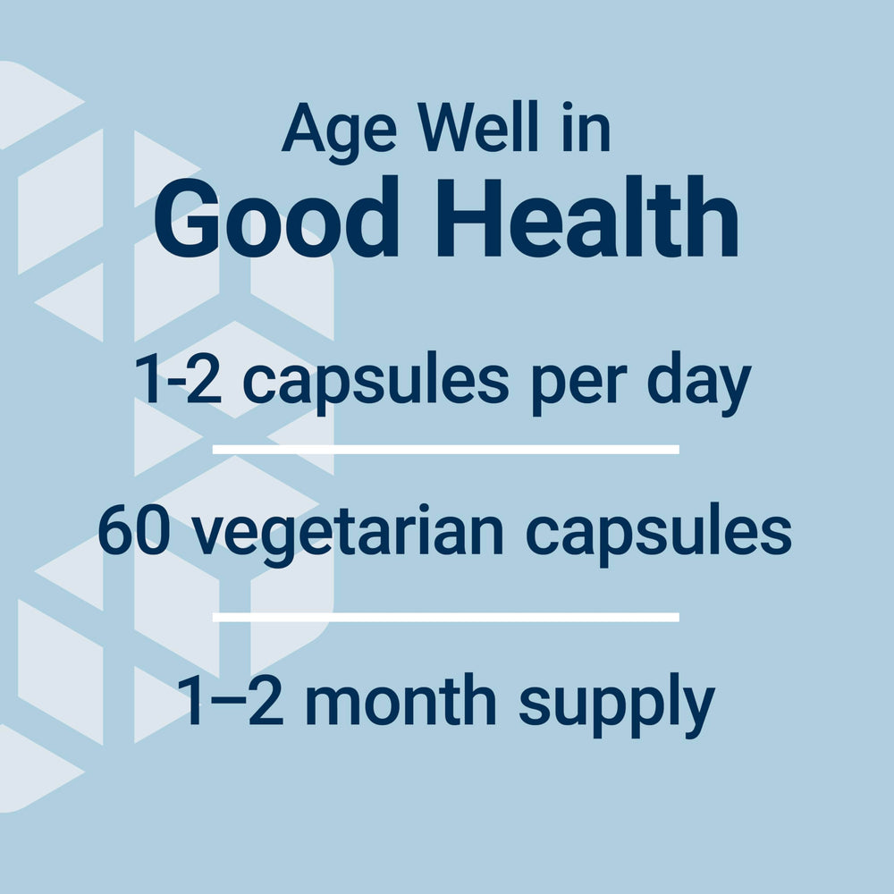 Vegetarian capsules inside a bottle of Life Extension Carnosine