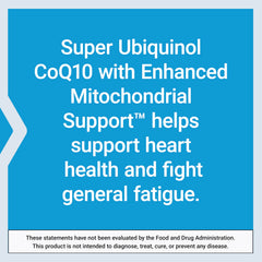 Life Extension CoQ10 energy-support capsules for daily wellness.