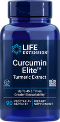 Life Extension Curcumin Elite Turmeric Extract 90 vegetarian capsules