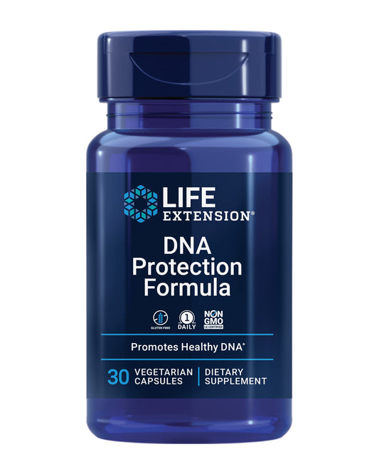 Life Extension DNA Protection Formula bottle on white background