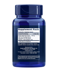 Close-up of ginkgo flavone glycosides 24% label illustration