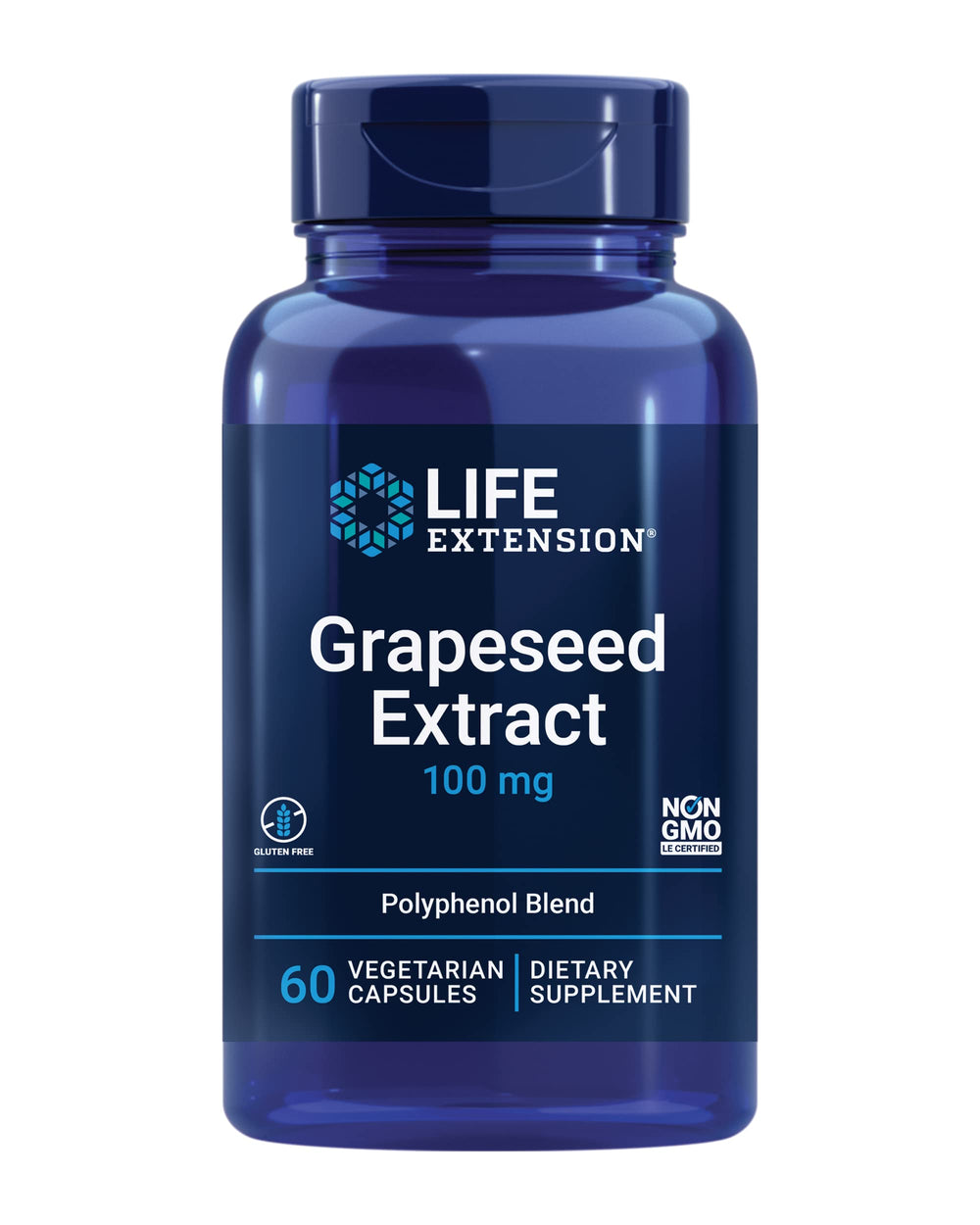 Life Extension Grapeseed Extract bottle with label
