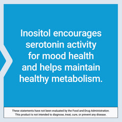 Life Extension Inositol Caps USA-made manufacturing banner signals quality