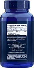 Side view of Life Extension Magnesium Caps bottle