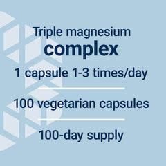 Triple magnesium complex supports metabolism and nerve/brain health