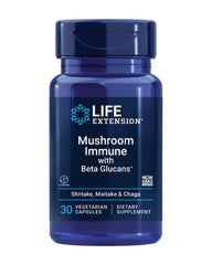 Bottle of Life Extension Mushroom Immune with Beta Glucans