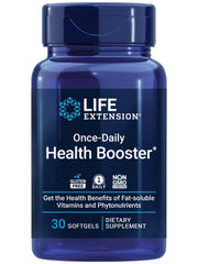 Front view of Life Extension Once-Daily Health Booster bottle