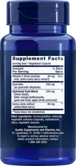 Life Extension Optimized Quercetin Pack of 2 – supplement facts and key ingredients